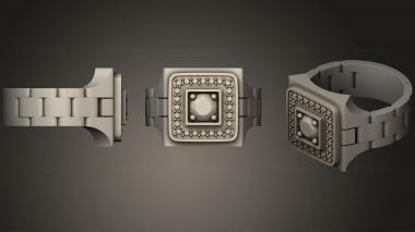 Jewelry rings Ring 72 3d model